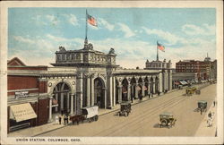 Union Station Columbus, OH Postcard Postcard