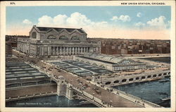 New Union Station Chicago, IL Postcard Postcard