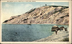 Gay Head Cliffs Postcard