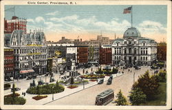 Civic Center Postcard