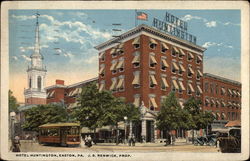 Hotel Huntington Postcard