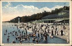 Bathing Beach, Euclid Beach Postcard