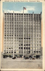 Athletic Club Building, Euclid Ave Cleveland, OH Postcard Postcard