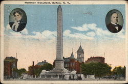 McKinley Monument Buffalo, NY Postcard Postcard