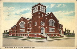 New Gibson M. E. Church Postcard