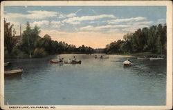 Sager's Lake Postcard