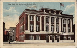 City Hall and Auditorium Dothan, AL Postcard Postcard