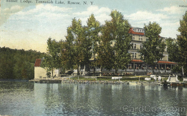 Sunset Lodge, Tennanah Lake Roscoe, NY