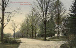 A Bit of the Campus , M.A.C. East Lansing, MI Postcard Postcard