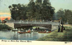 Bridge on Belle Isle Postcard