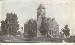 Mason County Court House Postcard