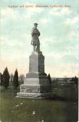 Soldiers' and Sailors' Mounment Postcard