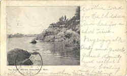 The Cliff Rocks Swampscott, MA Postcard Postcard