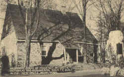 Memorial House of Huguenot New Paltz, NY Postcard Postcard