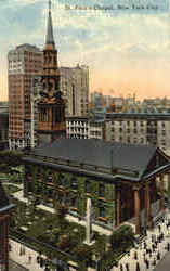 St. Paul's Chapel Postcard