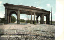 Entrance to Druid Hill Park Baltimore, MD Postcard Postcard