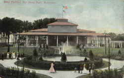 Band Pavillion, Bay Shore Park Baltimore, MD Postcard Postcard