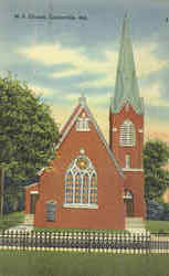 M. P. Church Centreville, MD Postcard Postcard