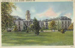 Mahan Hall Annapolis, MD Postcard Postcard