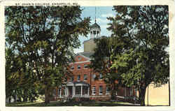 St. John's College Postcard