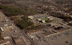 Aerial View of University of Arkansas Campus Postcard