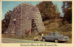 Great Western Furnace Model, TN Postcard Postcard