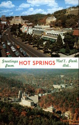 Hot Springs National Park Postcard