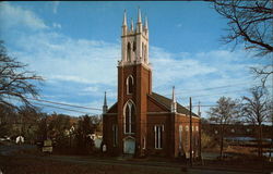 Second Congregational Church, Built in 1848 Postcard