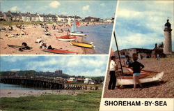 Views of Shoreham-by-Sea England Postcard Postcard