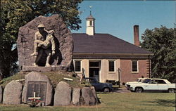 War Memorial and Town Offices Jaffrey, NH Postcard Postcard