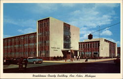 Washtenaw County Building Postcard