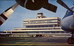 San Francisco International Airport Postcard