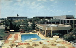 Dulles/Marriott Hotel Postcard