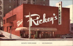 Rickey's Town House Postcard