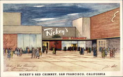 Rickey's Red Chimney Postcard