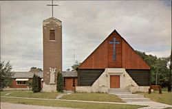 Saint Mary's Church and Rectory Postcard