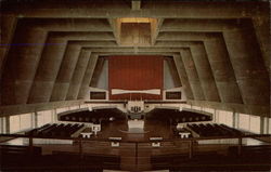 Interior, St. John's Church Collegeville, MN Postcard Postcard