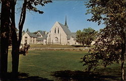 Queen of Angels Church Austin, MN Postcard Postcard