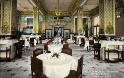 Portion Main Dining Room - Hotel De Soto Postcard