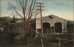 The Old Bridge Monticello, NY Postcard Postcard