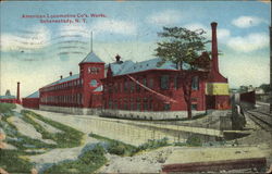 American Locomotive Co's. Works Postcard