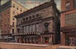 Illinois Theater Chicago, IL Postcard Postcard