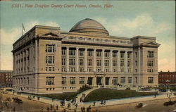 New Douglas County Court House Postcard