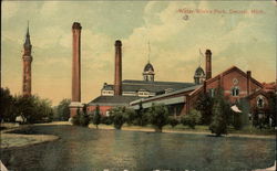 Water Works Park Postcard