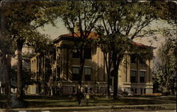 Forrest School Building Troy, OH Postcard Postcard