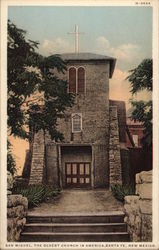 San Miguel, the Oldest Church in America Postcard