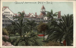 Hotel del Coronado - The Court Postcard