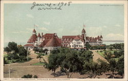 Hotel del Coronado Coronado Beach, CA Postcard Postcard