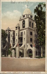 Carmel Tower, Mission Inn Riverside, CA Postcard Postcard