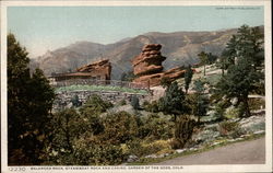 Balanced Rocks, Steamboat Rock and Casino, Garden of the Gods Postcard